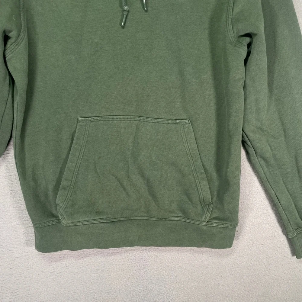 Nike Club Fleece Pullover Hoodie Olive Green Small Swoosh Sweatshirt Men‎ S